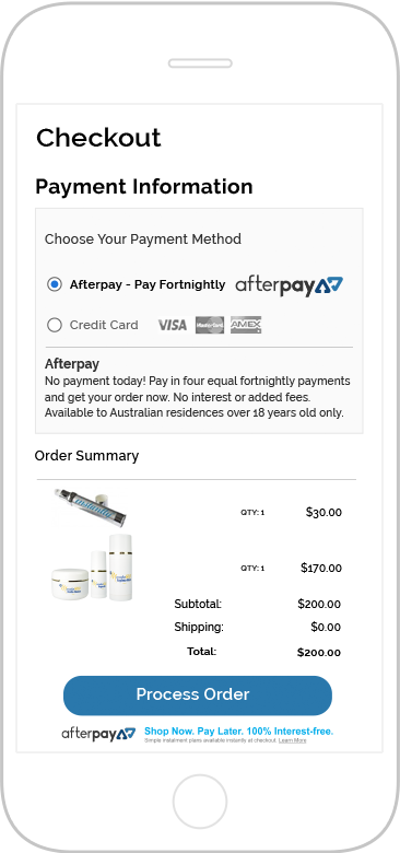 1 Select Afterpay